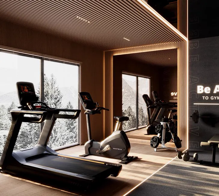 Espace cardio lumineux