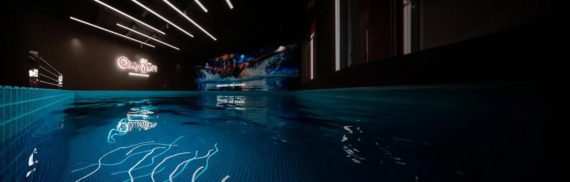 La piscine chauffée